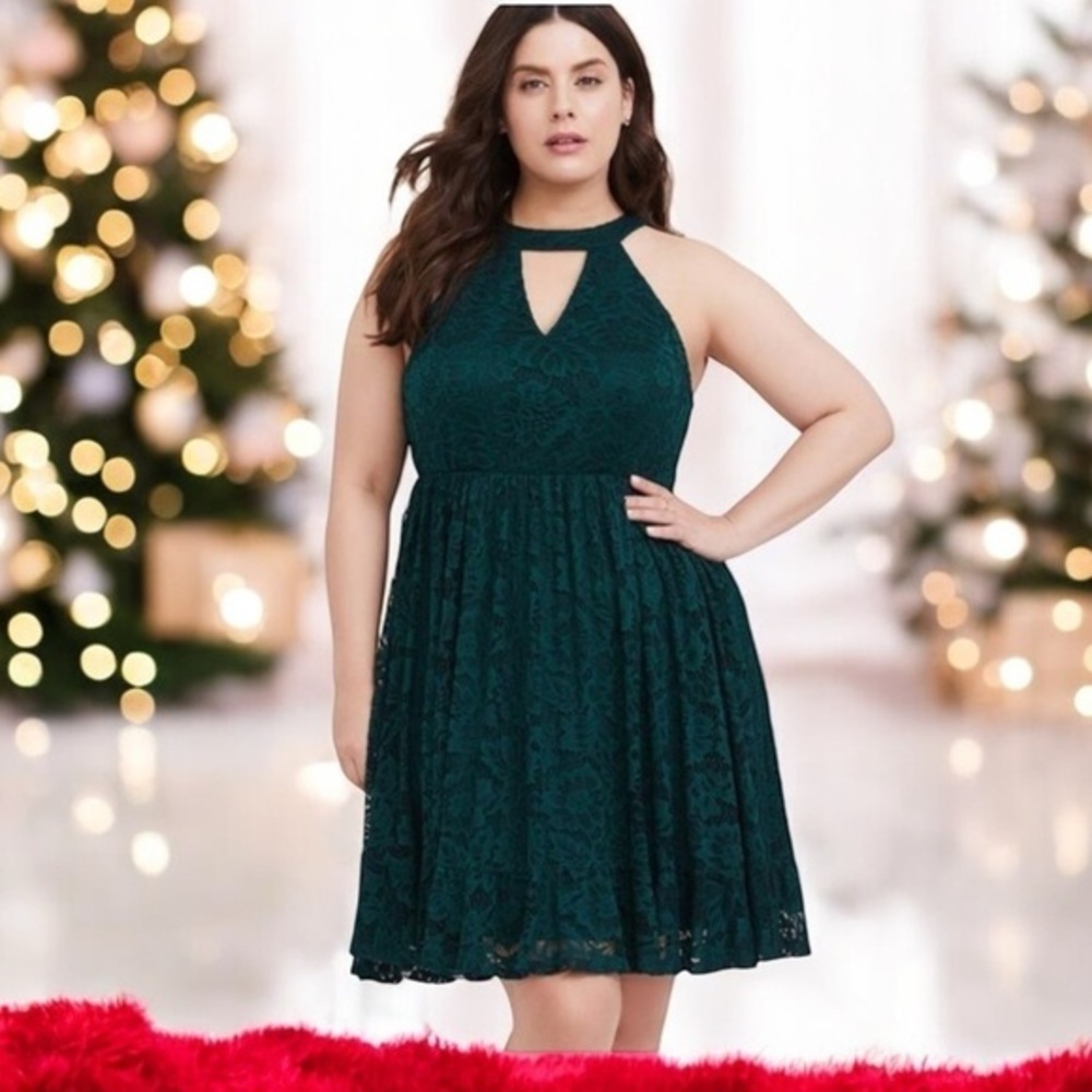 Torrid MINI LACE RUFFLE JEM DRESS - Picture 16 of 16